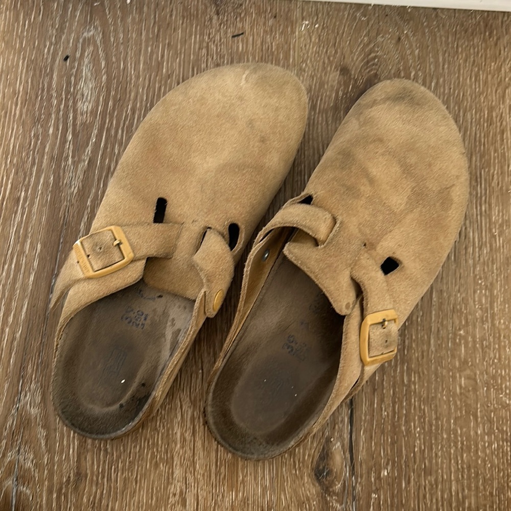 Worn Boston clogs buy Birkenstock
